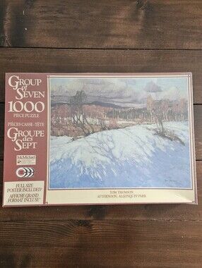 NEW Sealed Group of Seven 1000 Pieces Puzzle Canadian McMichael Art Collection‎